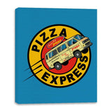 Pizza Express - Canvas Wraps Canvas Wraps RIPT Apparel 16x20 / Sapphire