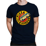Pizza Express - Mens Premium T-Shirts RIPT Apparel Small / Midnight Navy