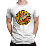 Pizza Express - Mens Premium T-Shirts RIPT Apparel Small / White