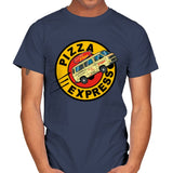 Pizza Express - Mens T-Shirts RIPT Apparel Small / Navy