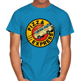 Pizza Express - Mens T-Shirts RIPT Apparel Small / Sapphire