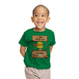 Pizza Help - Youth T-Shirts RIPT Apparel X-small / Kelly