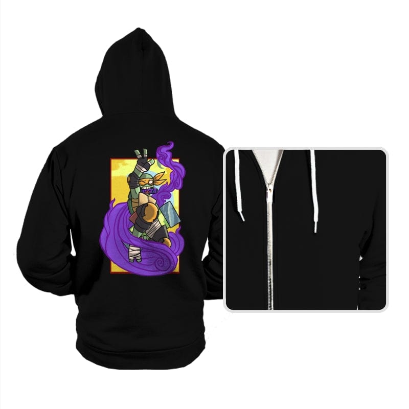 Pizza Jutsu - Hoodies Hoodies RIPT Apparel Small / Black