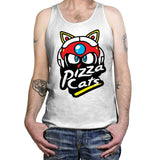 Pizza Kitties - Tanktop Tanktop RIPT Apparel X-Small / White