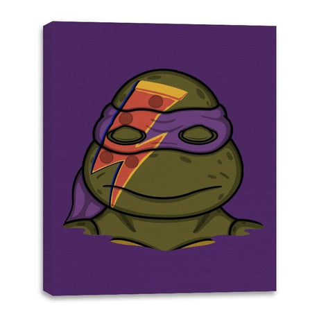 Pizza Lightning!  - Canvas Wraps Canvas Wraps RIPT Apparel 16x20 / Purple