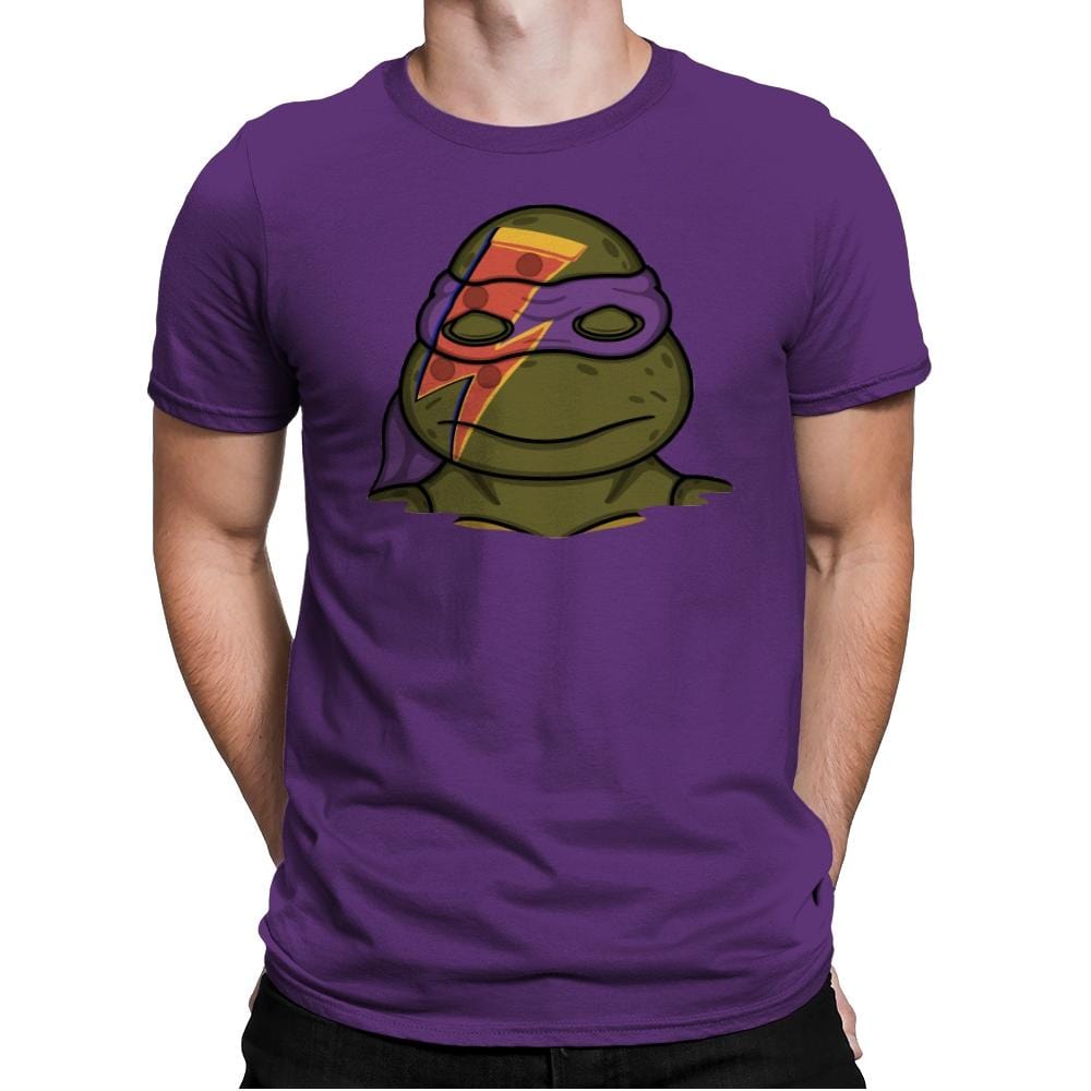 Pizza Lightning!  - Mens Premium T-Shirts RIPT Apparel Small / Purple Rush