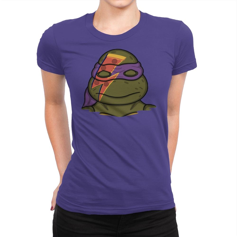Pizza Lightning!  - Womens Premium T-Shirts RIPT Apparel Small / Purple Rush