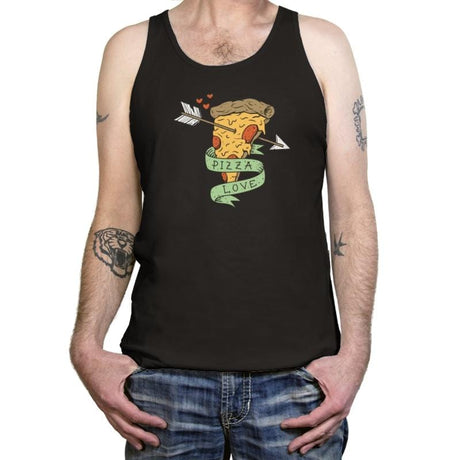 Pizza Love - Tanktop Tanktop RIPT Apparel
