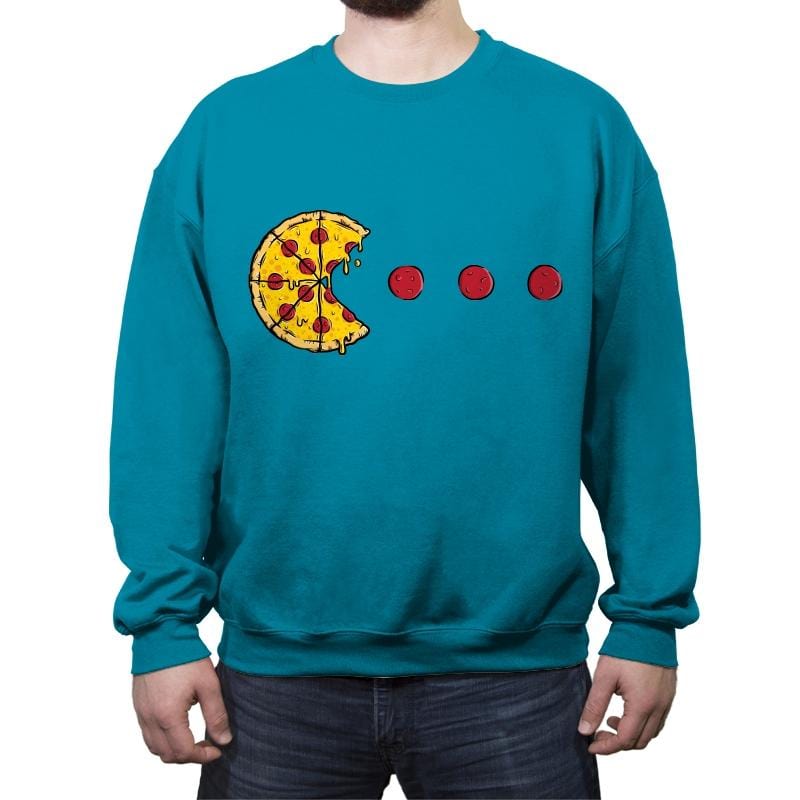 PIZZA-MAN - Crew Neck Sweatshirt Crew Neck Sweatshirt RIPT Apparel