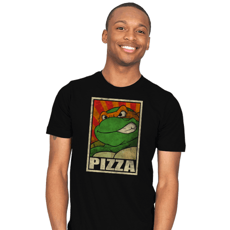 Pizza! - Mens T-Shirts RIPT Apparel