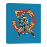 Pizza Ninja - Canvas Wraps Canvas Wraps RIPT Apparel 16x20 / Sapphire