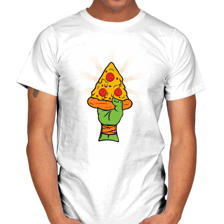 Pizza Revolution - Mens T-Shirts RIPT Apparel Small / White