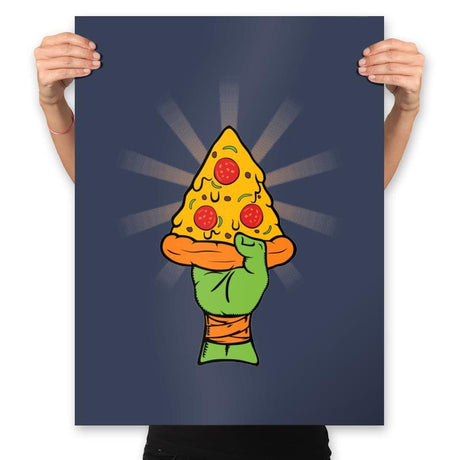Pizza Revolution - Prints Posters RIPT Apparel 18x24 / Navy