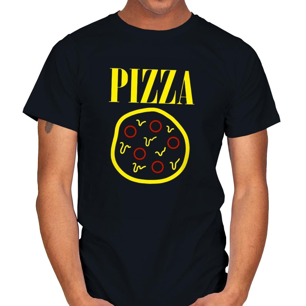 Pizza Spirit  - Mens T-Shirts RIPT Apparel Small / Black