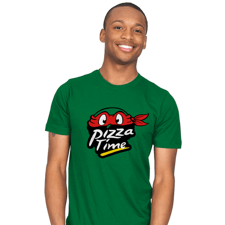 Pizza Time - Mens T-Shirts RIPT Apparel