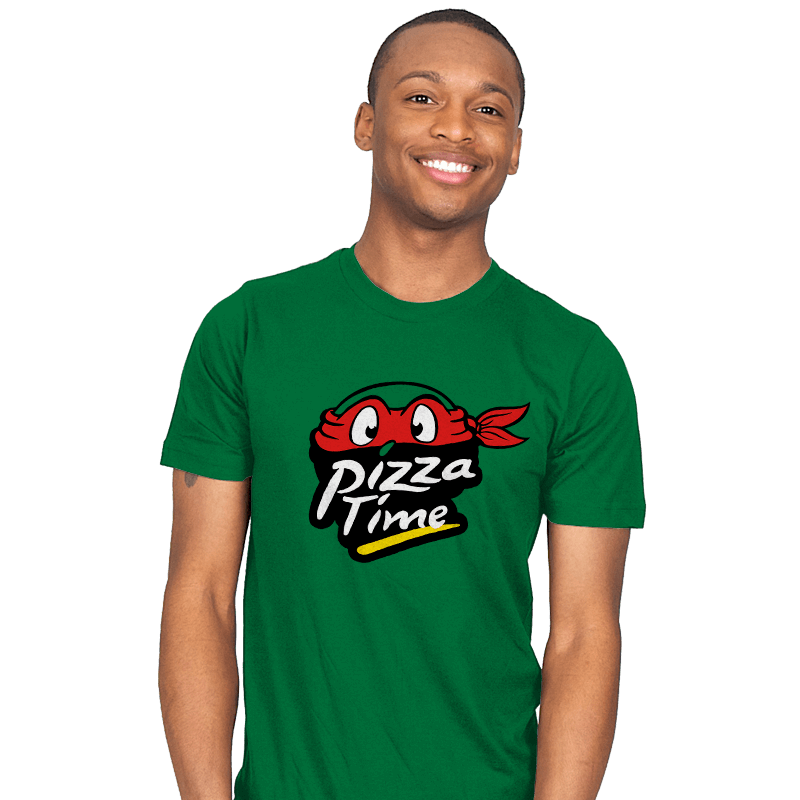 Pizza Time - Mens T-Shirts RIPT Apparel