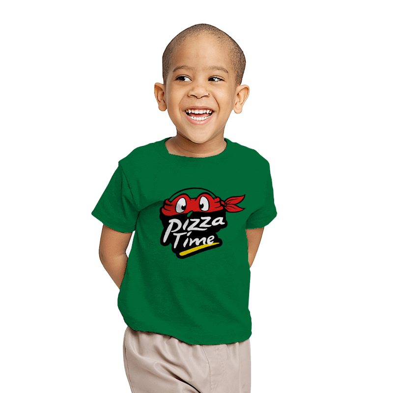 Pizza Time - Youth T-Shirts RIPT Apparel