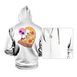 Pizza Wave - Hoodies Hoodies RIPT Apparel Small / White