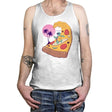 Pizza Wave - Tanktop Tanktop RIPT Apparel X-Small / White