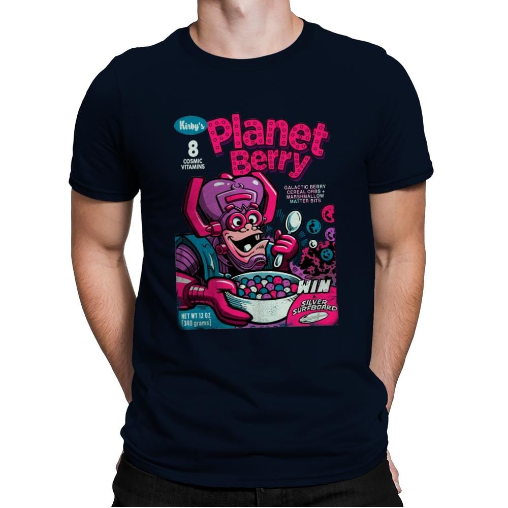 Planet Berry - Mens Premium T-Shirts RIPT Apparel Small / Midnight Navy