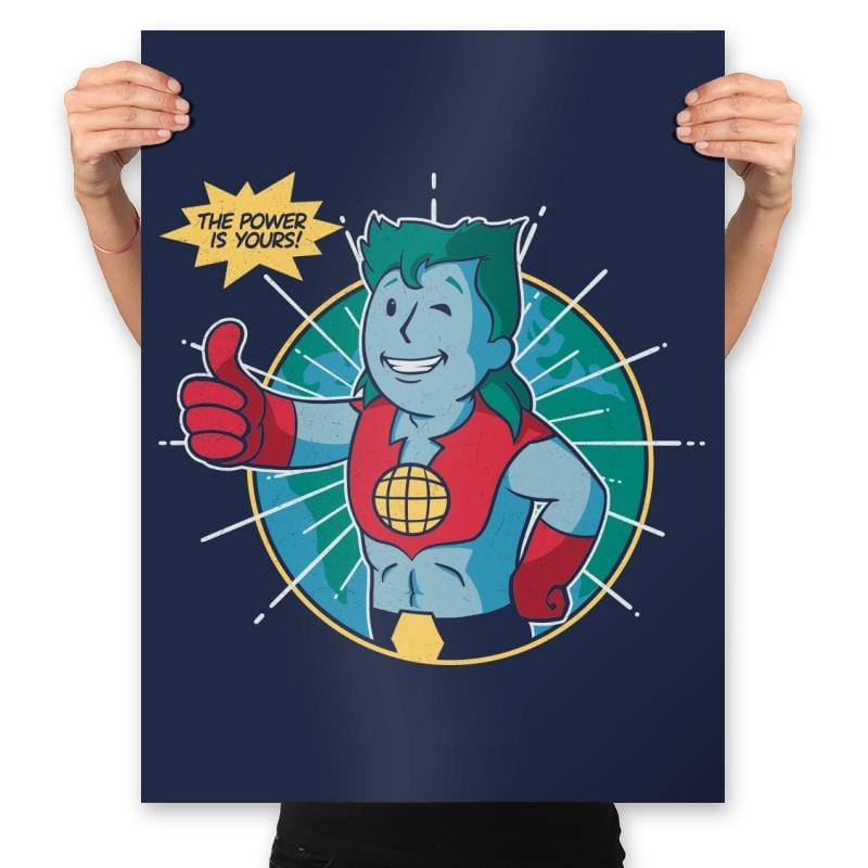 Planet Boy - Prints Posters RIPT Apparel 18x24 / Navy
