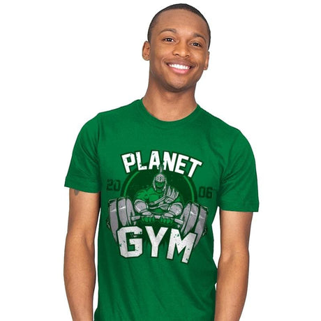 Planet Gym - Mens T-Shirts RIPT Apparel Small / Kelly