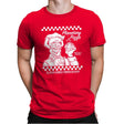 Planetary Pizza - Mens Premium T-Shirts RIPT Apparel Small / Red