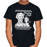 Planetary Pizza - Mens T-Shirts RIPT Apparel Small / Black