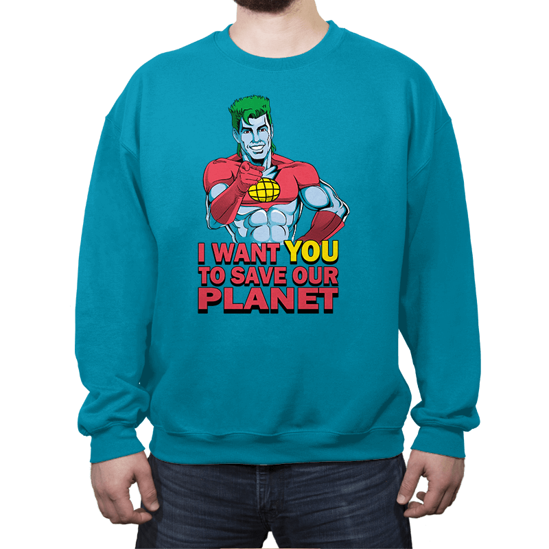 Planeteer Call - Crew Neck Crew Neck RIPT Apparel
