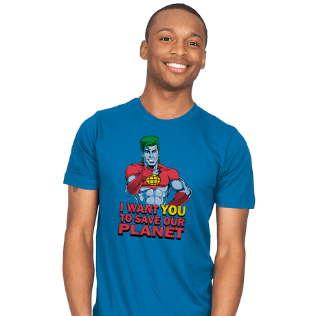 Planeteer Call - Mens T-Shirts RIPT Apparel
