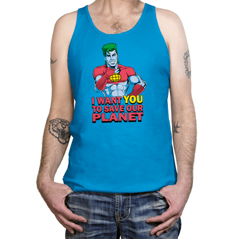Planeteer Call - Tanktop Tanktop RIPT Apparel