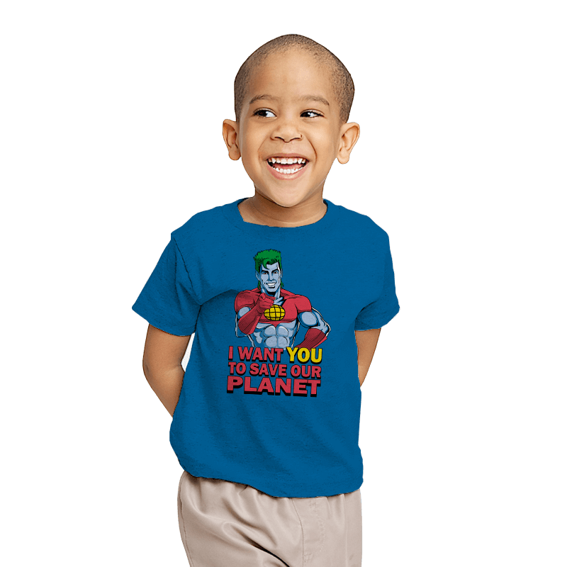 Planeteer Call - Youth T-Shirts RIPT Apparel