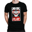 Play - Mens Premium T-Shirts RIPT Apparel Small / Black