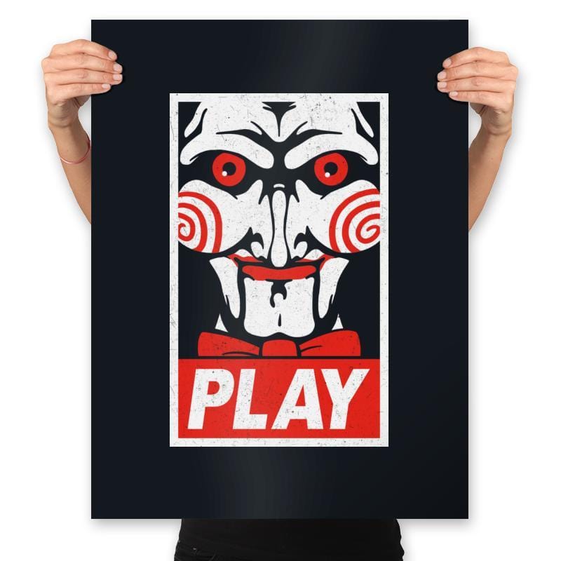 Play - Prints Posters RIPT Apparel 18x24 / Black