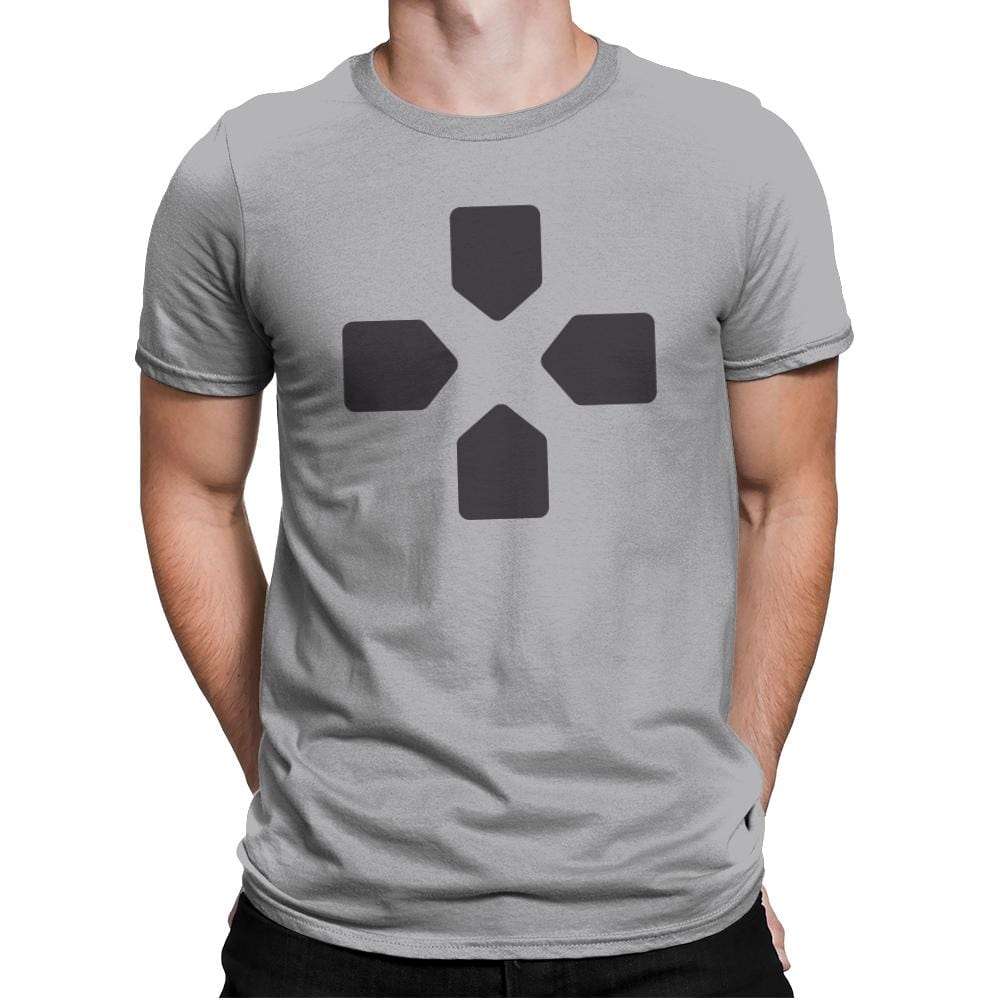 Play Together - PlayStation - Mens Premium T-Shirts RIPT Apparel Small / Heather Grey