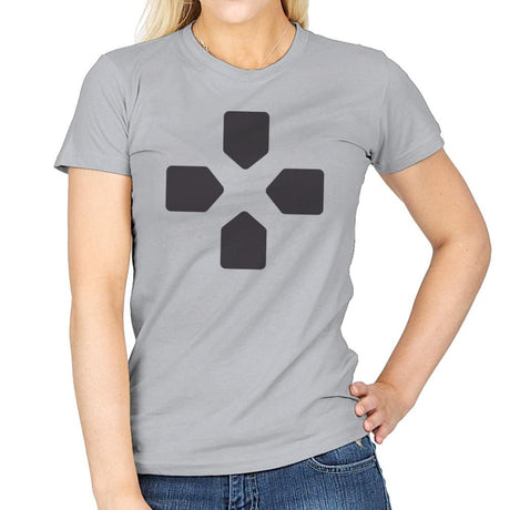 Play Together - PlayStation - Womens T-Shirts RIPT Apparel Small / Sport Grey