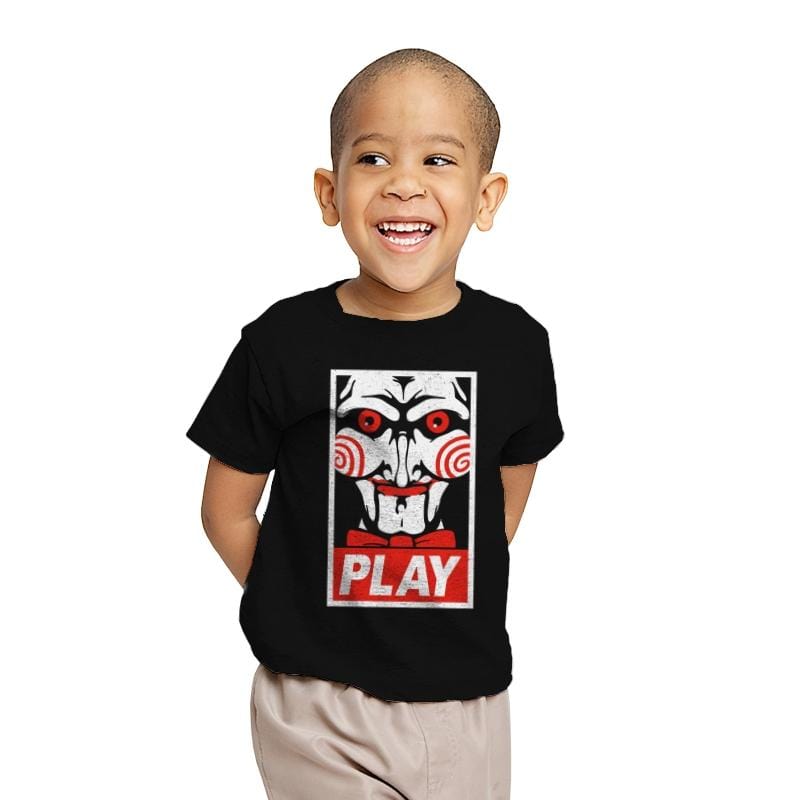Play - Youth T-Shirts RIPT Apparel X-small / Black