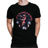 Playing the Cello - Best Seller - Mens Premium T-Shirts RIPT Apparel Small / Black