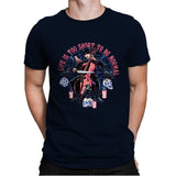 Playing the Cello - Best Seller - Mens Premium T-Shirts RIPT Apparel Small / Midnight Navy