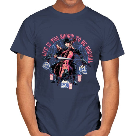 Playing the Cello - Best Seller - Mens T-Shirts RIPT Apparel Small / Navy