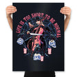Playing the Cello - Best Seller - Prints Posters RIPT Apparel 18x24 / Black
