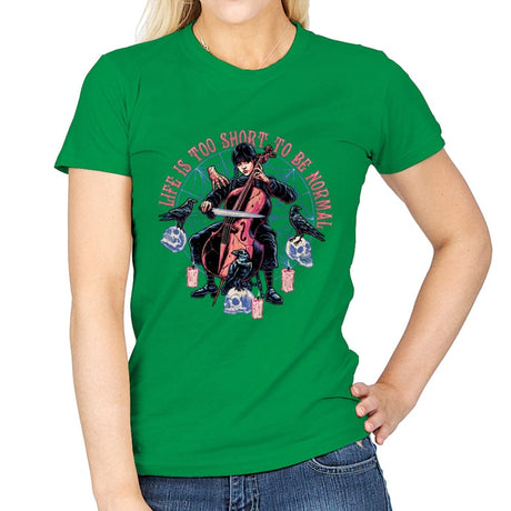 Playing the Cello - Best Seller - Womens T-Shirts RIPT Apparel Small / Irish Green