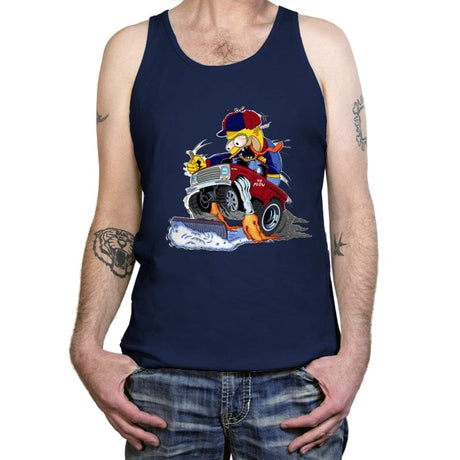 Plow Fink - Tanktop Tanktop RIPT Apparel X-Small / Navy