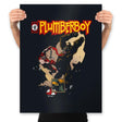 Plumberboy - Prints Posters RIPT Apparel 18x24 / Black