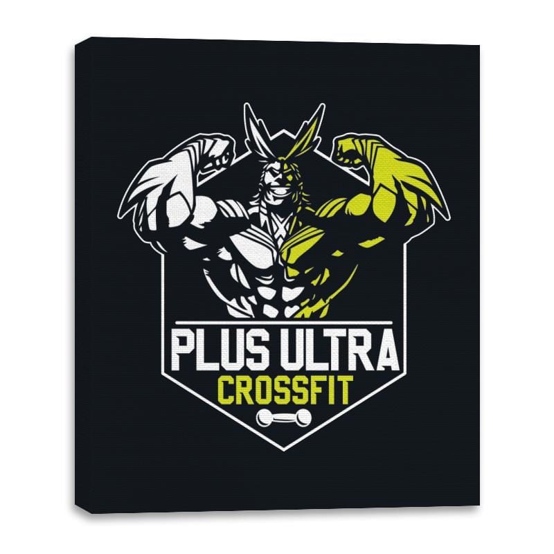 Plus Ultra Crossfit - Canvas Wraps Canvas Wraps RIPT Apparel 16x20 / Black