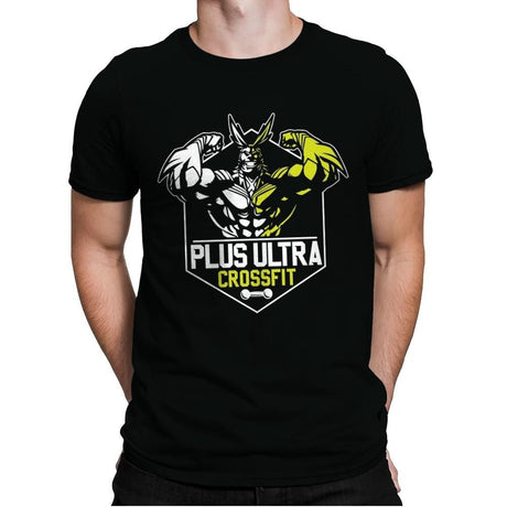 Plus Ultra Crossfit - Mens Premium T-Shirts RIPT Apparel Small / Black