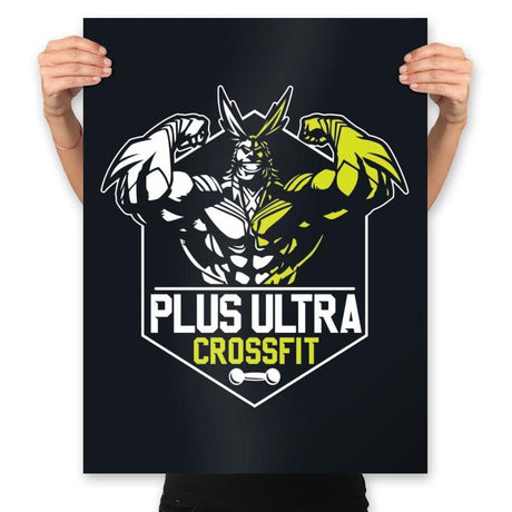 Plus Ultra Crossfit - Prints Posters RIPT Apparel 18x24 / Black