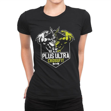 Plus Ultra Crossfit - Womens Premium T-Shirts RIPT Apparel Small / Black