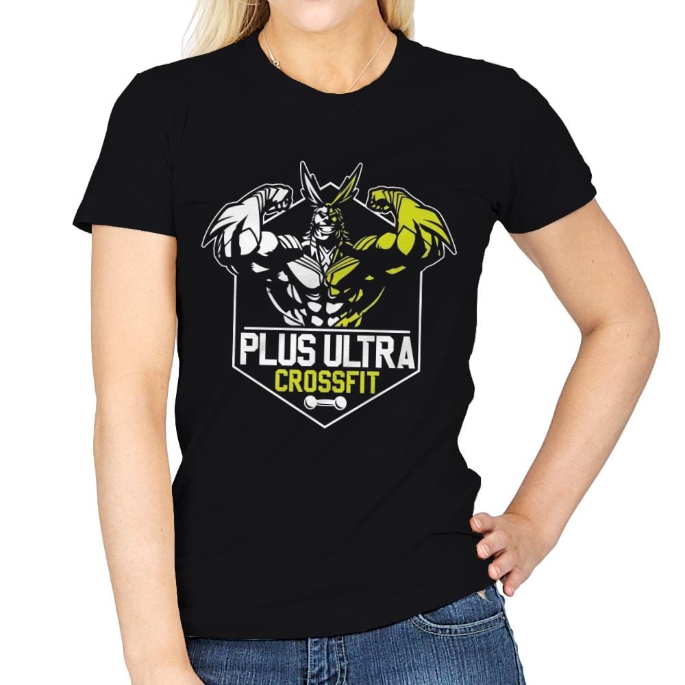 Plus Ultra Crossfit - Womens T-Shirts RIPT Apparel Small / Black