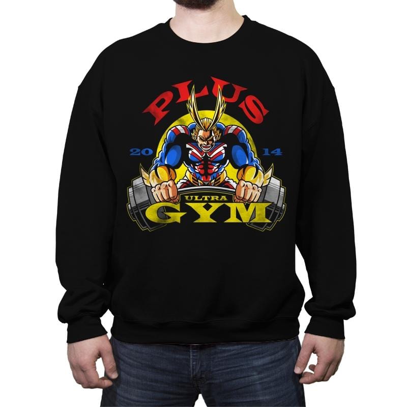 Plus Ultra Gym - Crew Neck Sweatshirt Crew Neck Sweatshirt RIPT Apparel